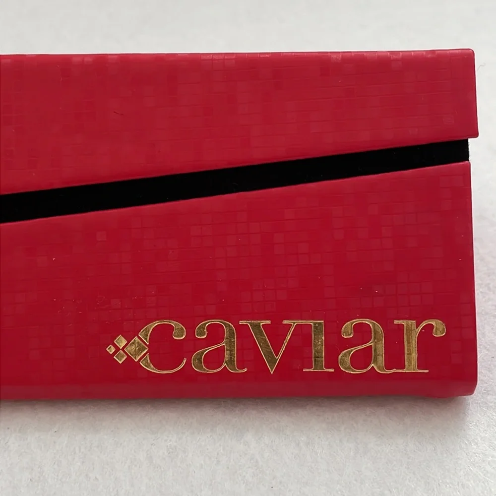 NEW Caviar Small Glasses Case